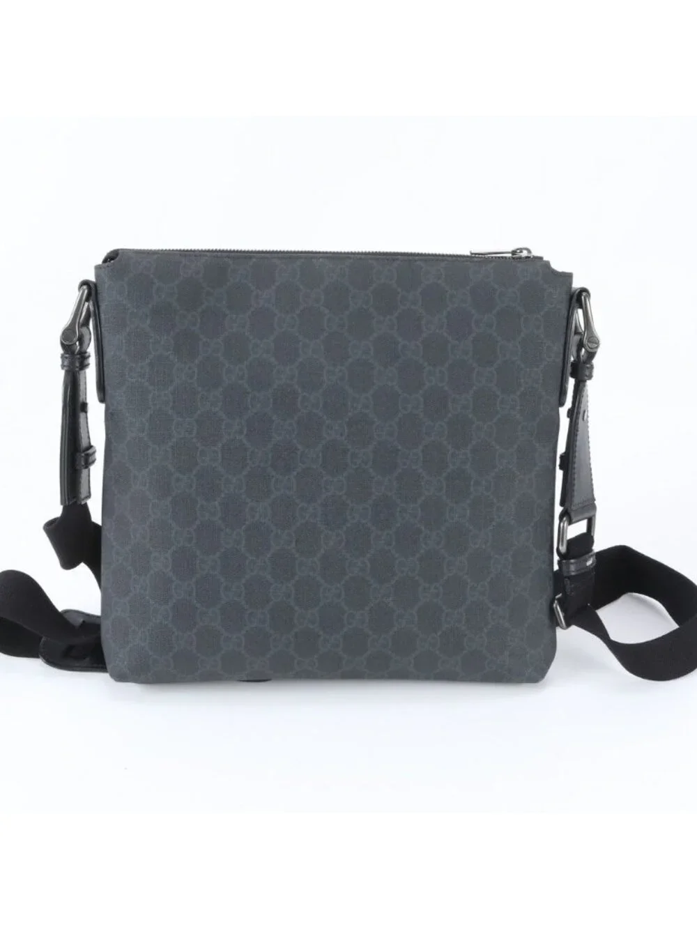 Gucci GG Supreme Leather Shoulder Bag Crossbody Messenger Business Tote